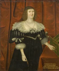 Florence Poulett, hustru till Thomas Smyth, ca 1640 (olja på duk)