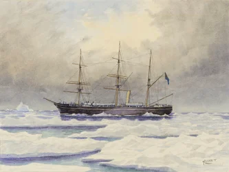 HMS "Discovery" i Arktis