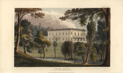 Oxton House, Devon, säte för pastor John Beaumont Swete