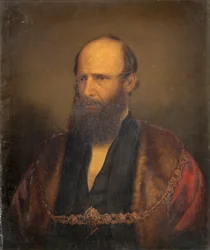 Porträtt av E.S. Robinson