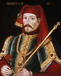 Porträtt av kung Henrik IV av England, hållande den kungliga spiran, slutet av 1500-talet - början av 1600-talet