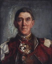 Sir Henry Farnham Burke, Strumpebandskung av vapen