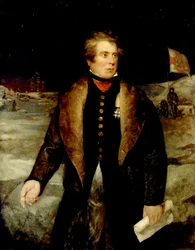 Sir John Ross (1777-1856), ca 1833 (oljemålning)