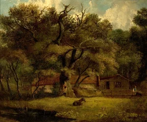 The Homestead (olja på duk)