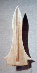 Dolk, 1500-1250 f.Kr. (guld)
