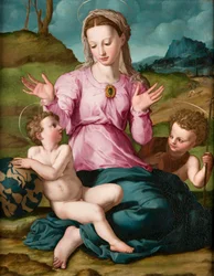 Madonna med barn och Johannes Döparen