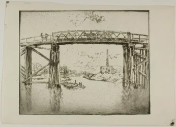 Chicago – Pråmar på North Branch