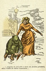 illustration for Tartarin on the Alps
