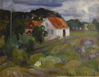 Vrengen, Nøtterøy (olja på duk)
