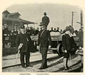Ankomst till Port Tampa, spansk-amerikanska kriget, juni 1898, 1899.