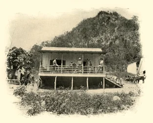 Journal Headquarters, Daiquiri, spansk-amerikanska kriget, juni 1898, 1899.