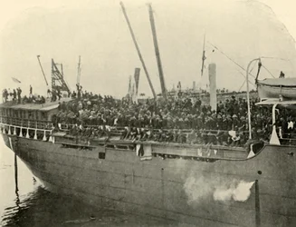 Matteawan Docking, eftermiddagen den 9 juni, spansk-amerikanska kriget, 1898, 1899.