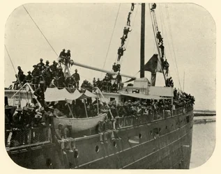 Rio Grande backar ut, spansk-amerikanska kriget, 12 juni 1898, 1899.