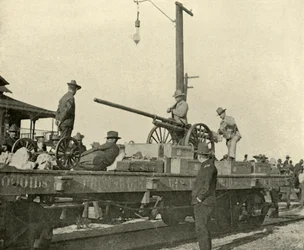 Sergeant Borrowe and the Dynamite Gun, Spansk-amerikanska kriget, juni 1898, 1899.