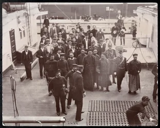 Den kinesiske statsmannen Li Hung-Chang under sitt besök i USA, 1896