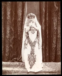 Eva Fay på Hammersteins Roof Garden, New York, omkring 1910