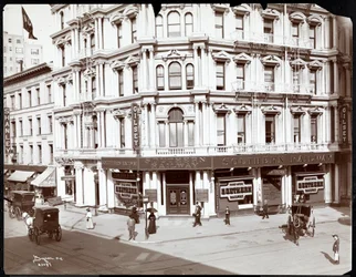 Gilsey House, Broadway och 29th Street, New York, 1906 (silver gelatin print)