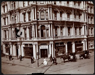 Gilsey House, Broadway och 29th Street, New York, ca 1905 (silvergelatintryck)