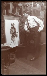 Mr. Harrison Fisher, 1905 (silvergelatintryck)