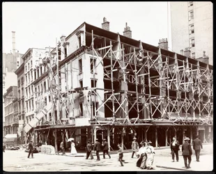 The Hotel Metropolitan på Broadway och 27th Street, New York, ca 1900 (silvergelatintryck)