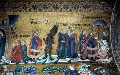 Bysantinsk arkitektur: livet för Saint Isidore of Chios