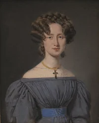Cecilie Lønborg, gift 1830 med skeppsintendent Theodor Emil Ludvigsen