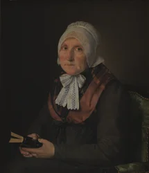 Maria Magdalena Jensen, född Jessen, Konstnärens Moder
