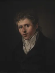 Porträtt av målaren Johan Christian Dahl