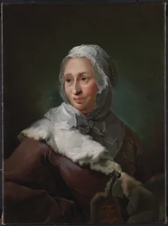 Porträtt av Elisabeth Marie Fabritius, née d