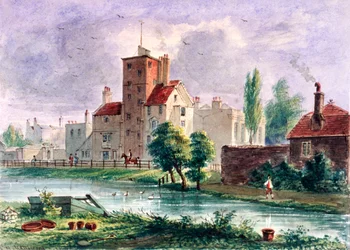 Canonbury House, Islington, London, 1835