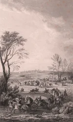 Intagande av staden Conde av Ludvig XIV, 26 april