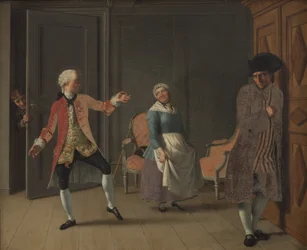 Ur Ludvig Holbergs "Jean de France", akt 1, scen 6