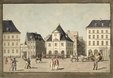 Kongens Nytorv med huvudvakten