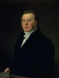 Poliskirurg Johan Frederik Rost. Konstnärens familjeläkare och vän