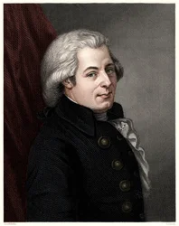 Mozart, c1777, 1800-talet.