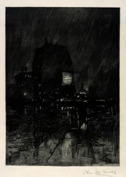 Regnig natt, Madison Square