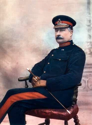 Generalmajor Charles Edmond Knox, chef för 12:e brigaden, Sydafrika, 1902.