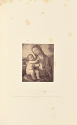 Jungfru Maria med barnet, av Filippino Lippi