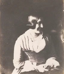 Kvinna, 1845-50.