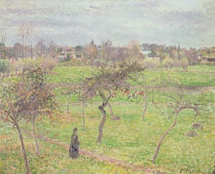 Äppelträd på en äng i Eragny, 1894