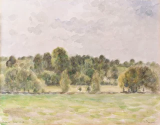 Eragny afton, 1890