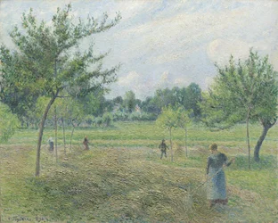 Höslagning i Éragny, 1892