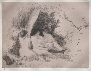 Nakna kvinnor, ca 1896