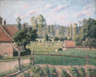 Prärien i Eragny, 1889