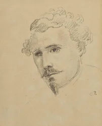 Självporträtt, ca. 1853.
