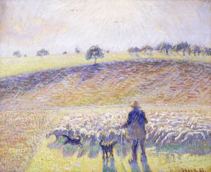 Herde med får, 1888