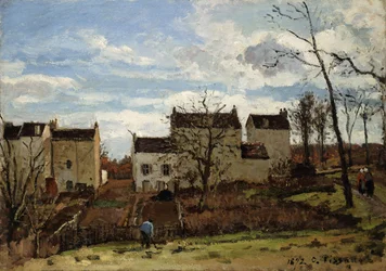 Vår i Pontoise; Vår i Pontoise, 1872