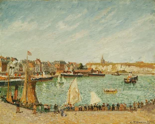Eftermiddagssolen, Dieppes yttre hamn; The Afternoon, Sun, Outer Port of Dieppe, 1902