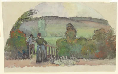 Gåsflickan, ca 1895