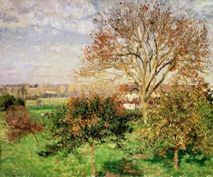 Höstmorgon i Èragny, 1897